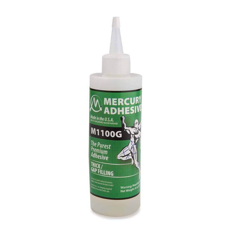 CA Glue with No-Clog Cap - Types:Thick - Size:8-oz